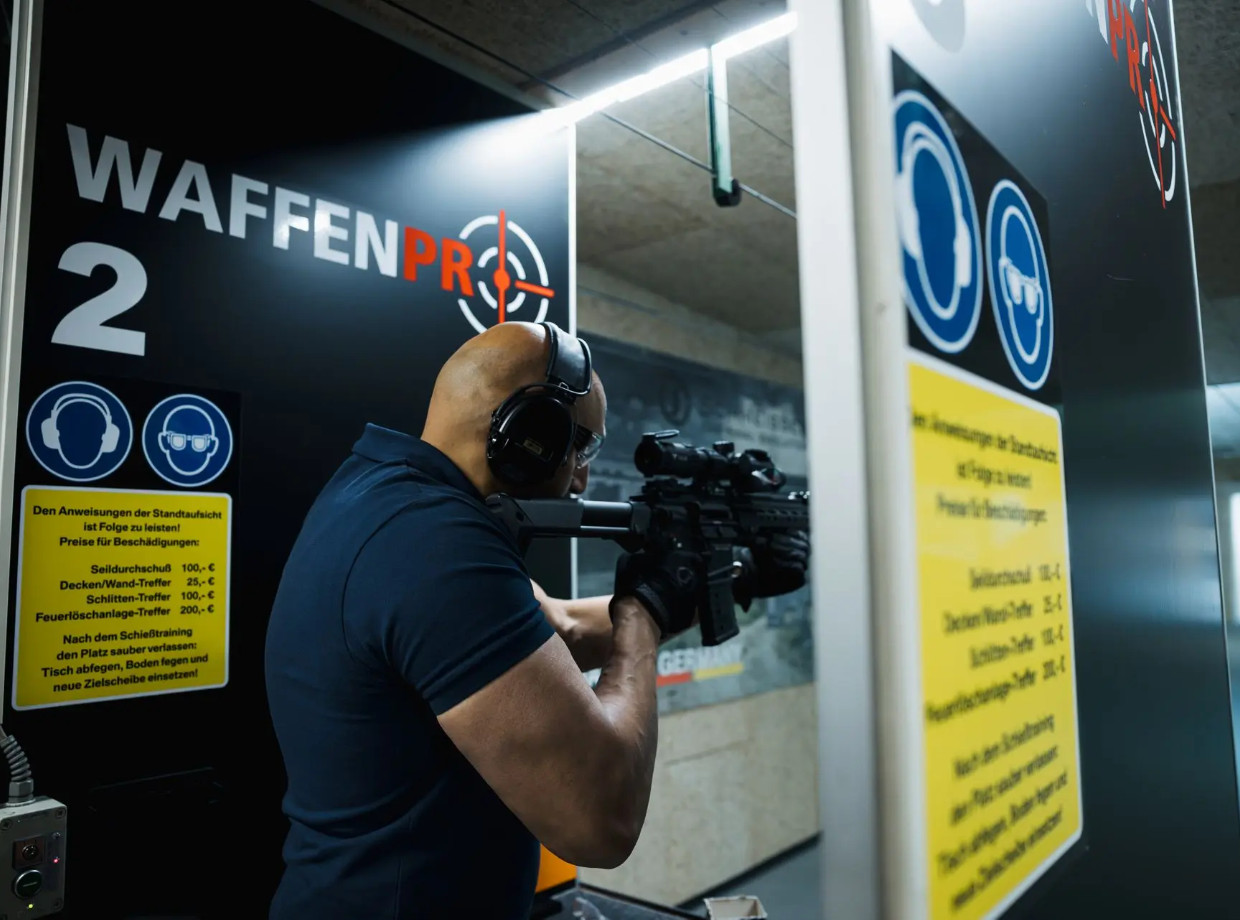 Behördentraining im WaffenPro Schießsportzentrum Zerbst